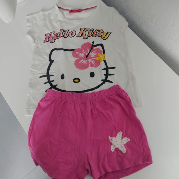 Pyjashort - Hello Kitty - 4 ans - photo numéro 2