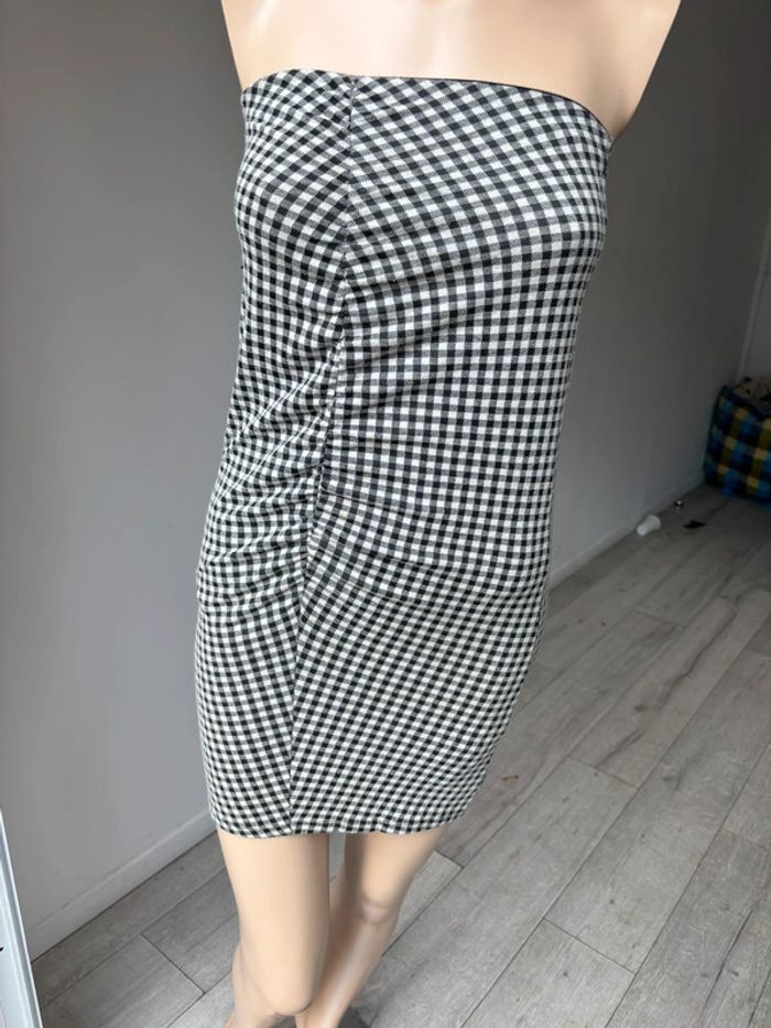 Robe chaussette Zara bustier sans bretelles et sans manches neuve - photo numéro 3
