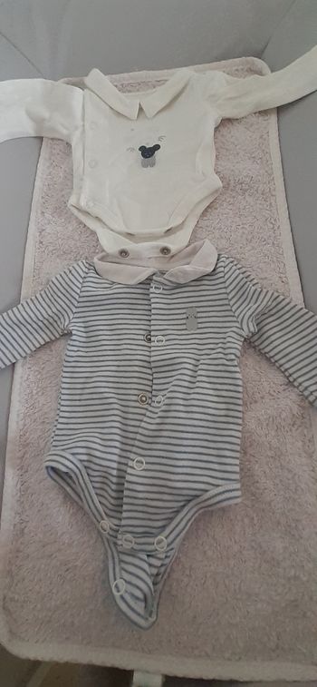 Lot de 2 bodies naissance