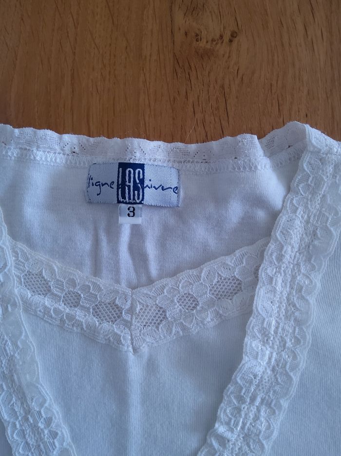 Maillot de corps blanc ML - photo numéro 3