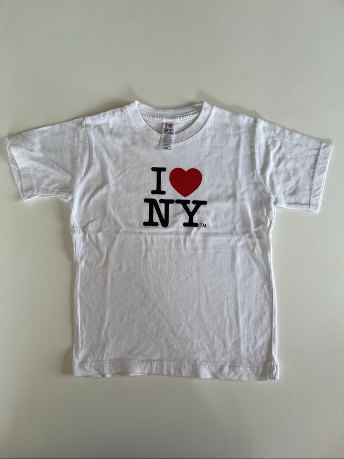 T-shirt blanc I love New York 24 mois - photo numéro 2