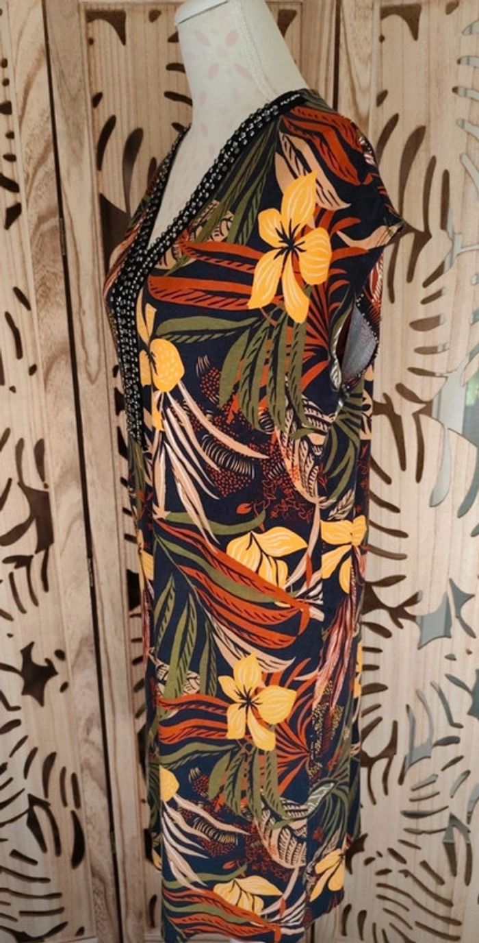 Robe imprimée tropical T 48 Kocoon - photo numéro 3