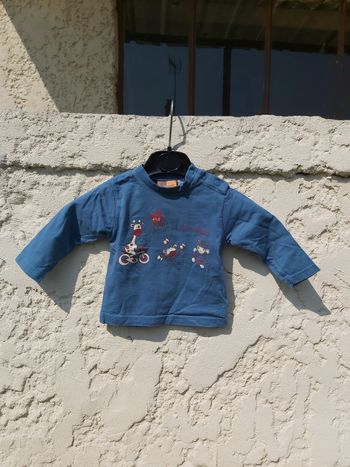 Tee-shirt shirt bébé garçon taille 12 mois 
Animal Acrobats très bon état