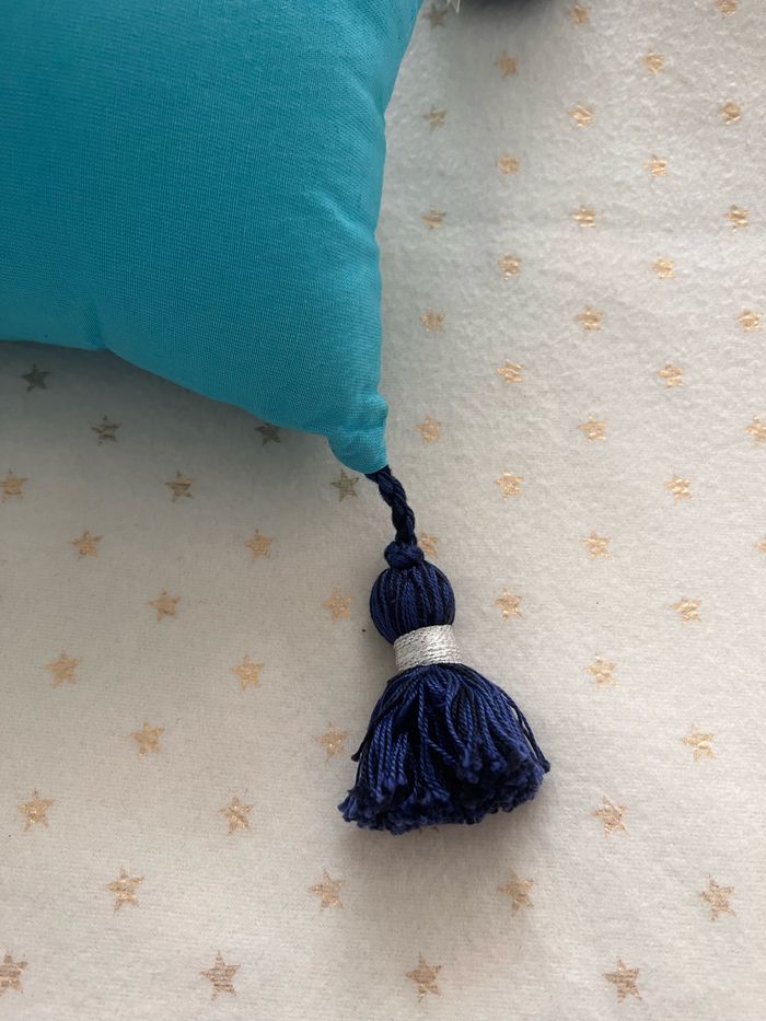 Coussin décoratif artisanal - photo numéro 3