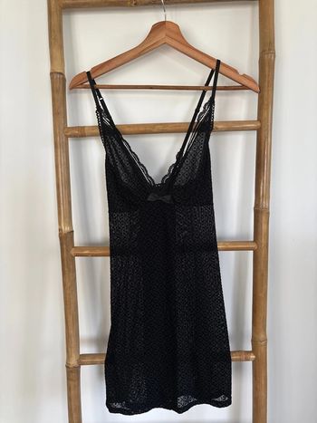 Nuisette noire transparente