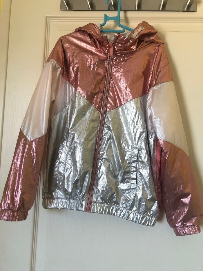 Blouson argenté