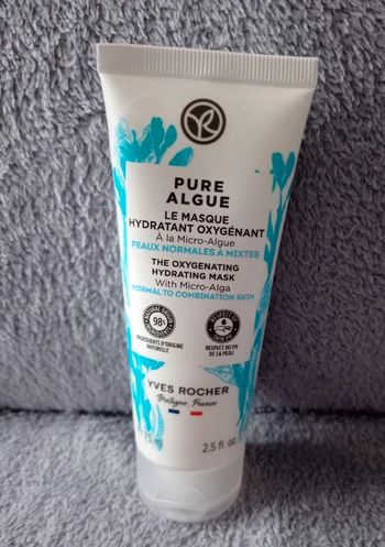 Masque hydratant oxygénant