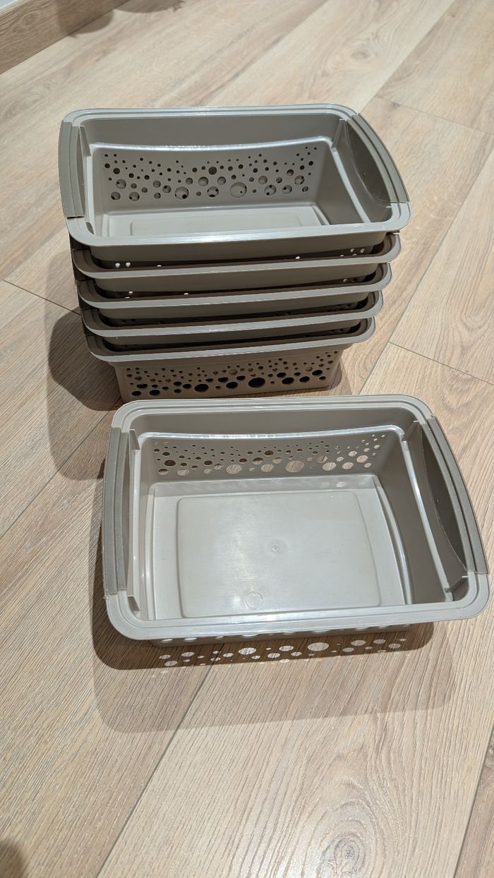 Panier de rangement 6 pièces - photo numéro 2