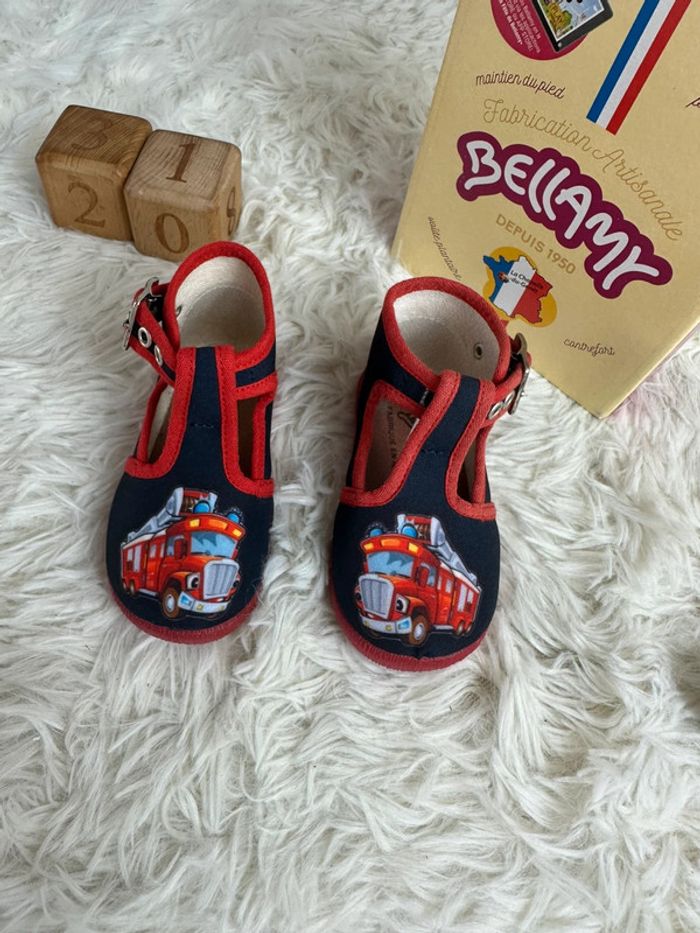 Paire de chaussons pompiers Bellamy taille 20 - photo numéro 5