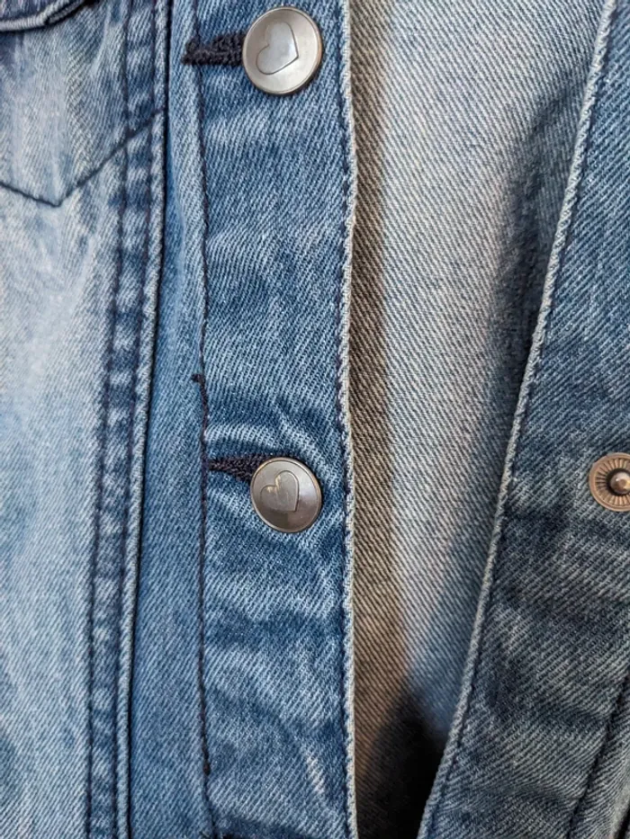 Veste bi-matière - photo numéro 2