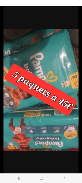 Pampers taille 2