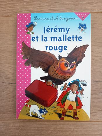 Livre roman enfant, Jérémy et la mallette rouge, Éditions Cerfvolant