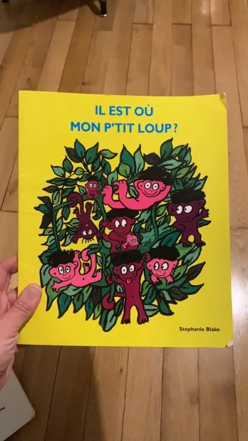 Livre il est où mon p’tit loup