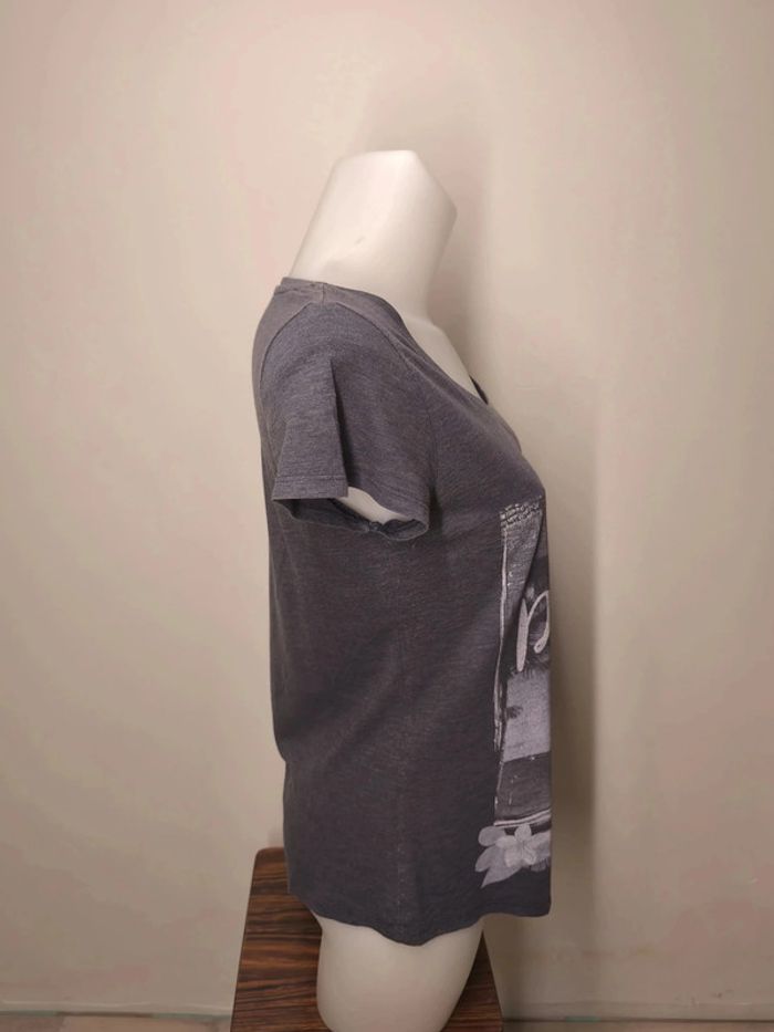T-shirt Creeks Femme Taille M Gris - photo numéro 4