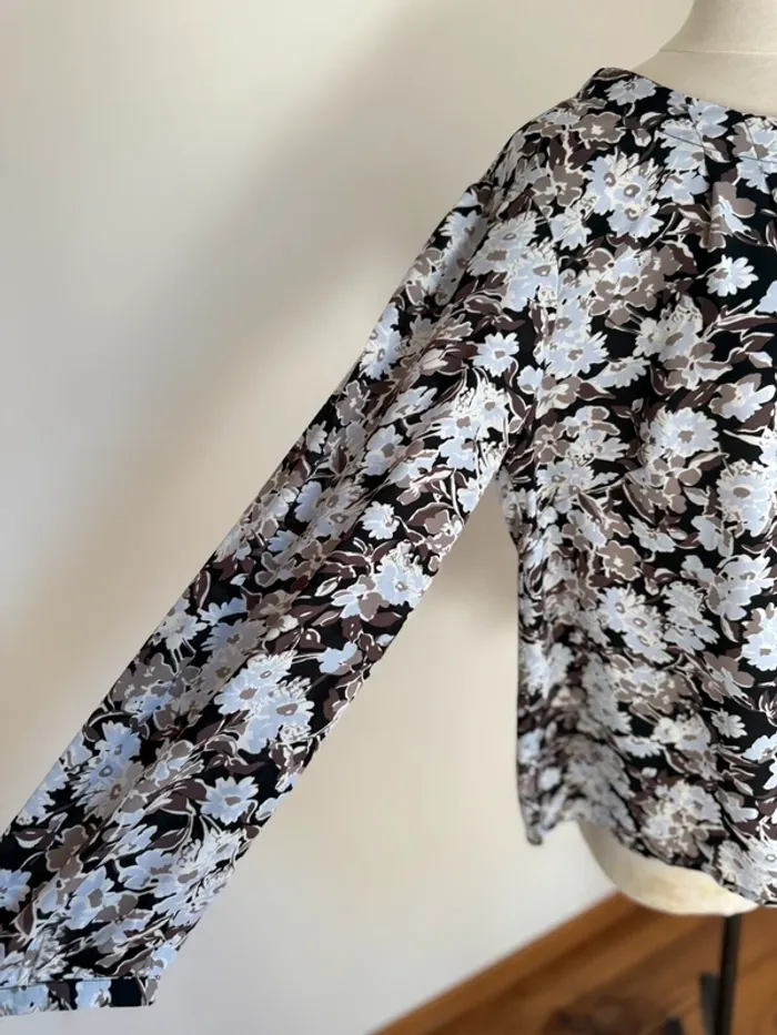 Belle blouse fluide fleurie Afibel 🌸 48 - photo numéro 3