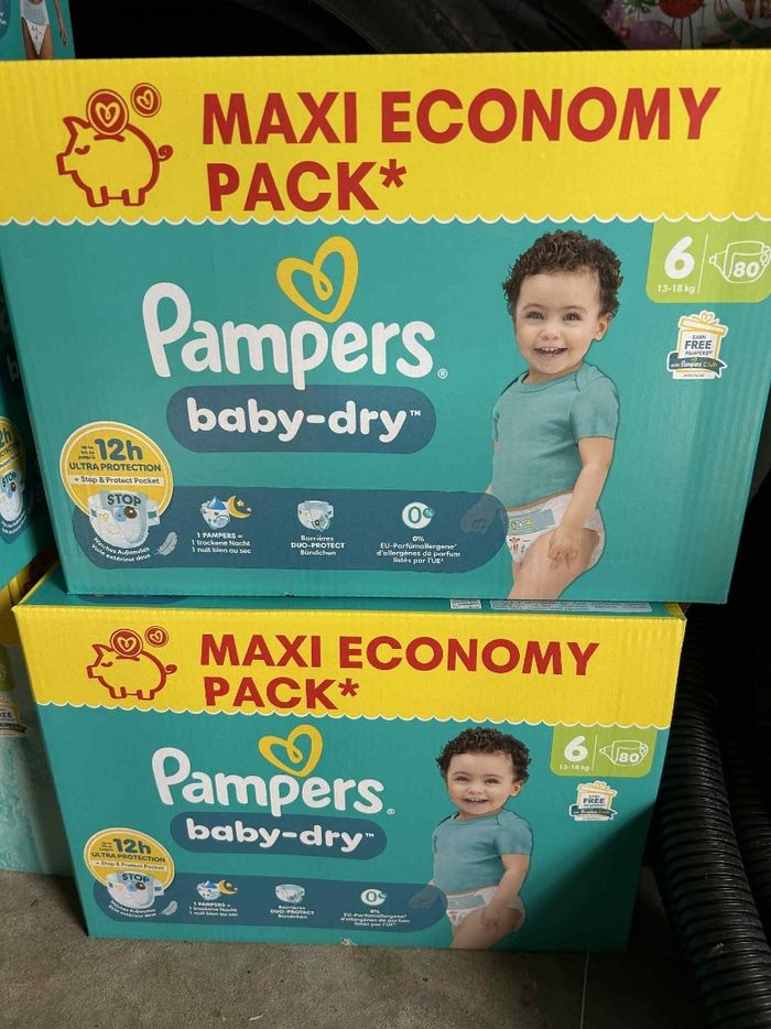 Pampers taille 6