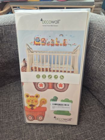 Stickers Muraux Le Petit Train des Animaux