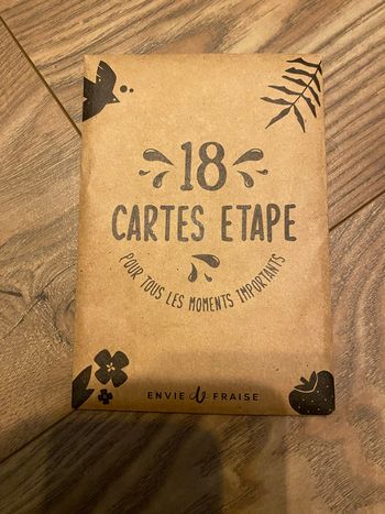 18 cartes étapes pour bébé