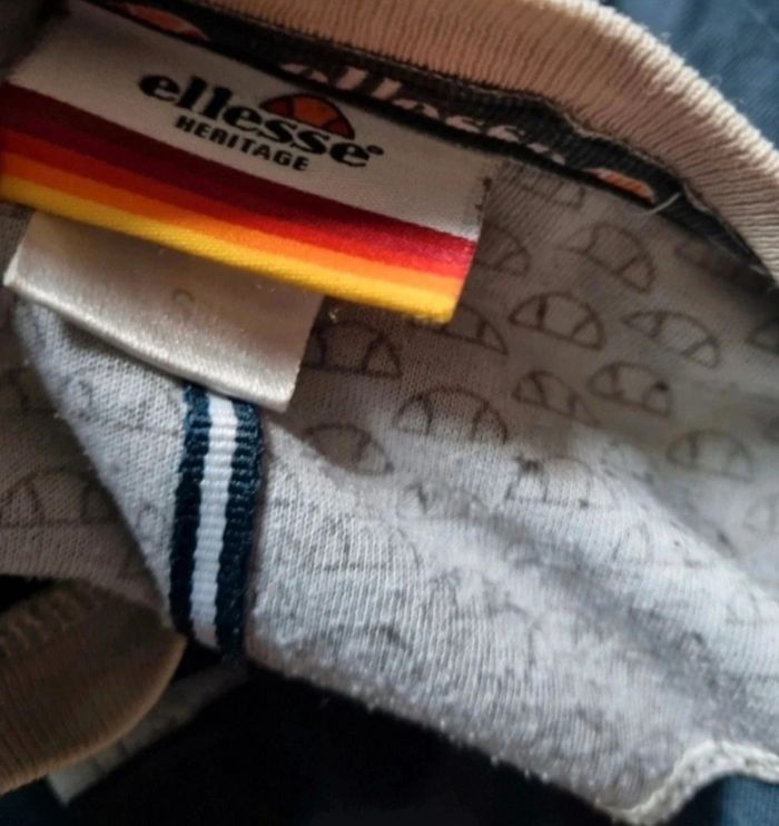 T-shirt marine Ellesse taille S mixte - photo numéro 5