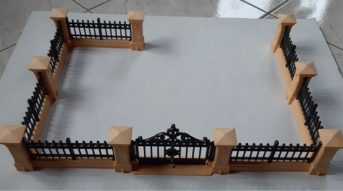 Playmobil® Dollhouse Clôture Pour Maison Belle Époque 1900 - photo numéro 4