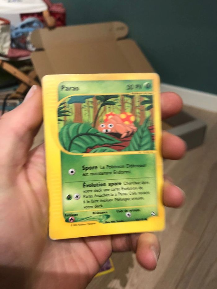 Carte Pokémon paras