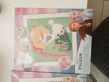 Diamant painting reine des neiges