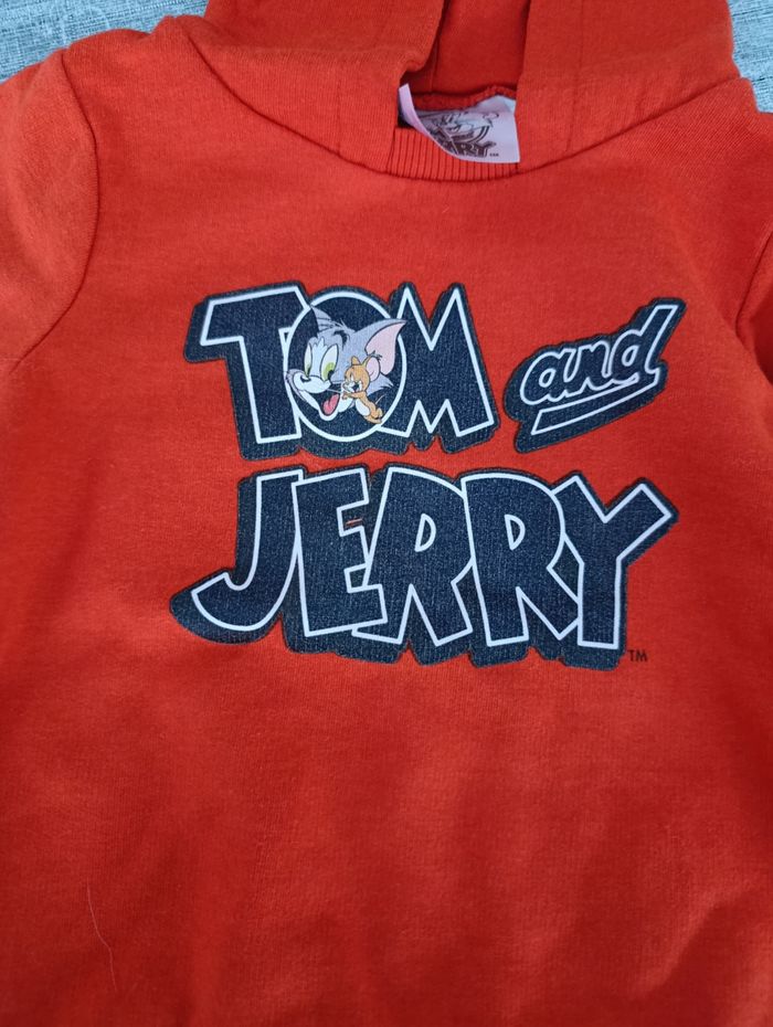 Sweat Tom et Jerry garçon 12 mois - photo numéro 2
