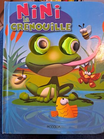 Livre nini la grenouille