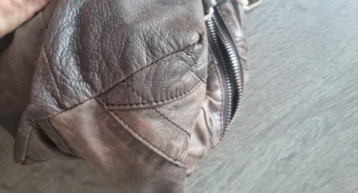 Sac porte épaule chloé marron vintage - photo numéro 4