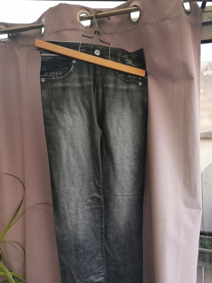 Jegging slim by Zimmy t L/XL polaire elasthanne