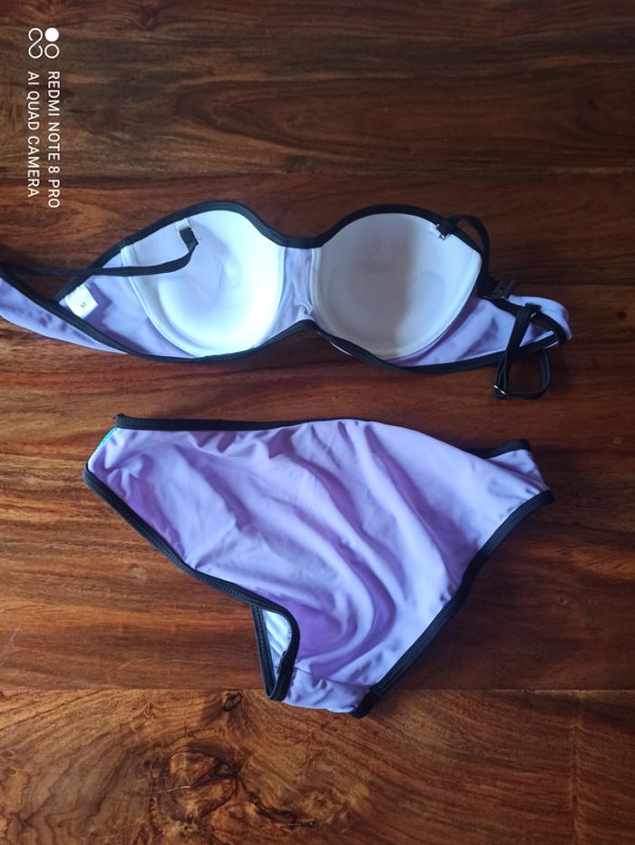 Maillot de Bain Femme 2 pièces Taille 34 - photo numéro 2