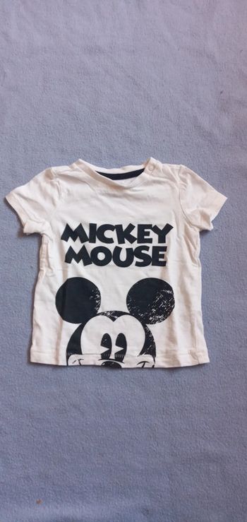 Tee-shirts disney baby Mickey taille 80cm
