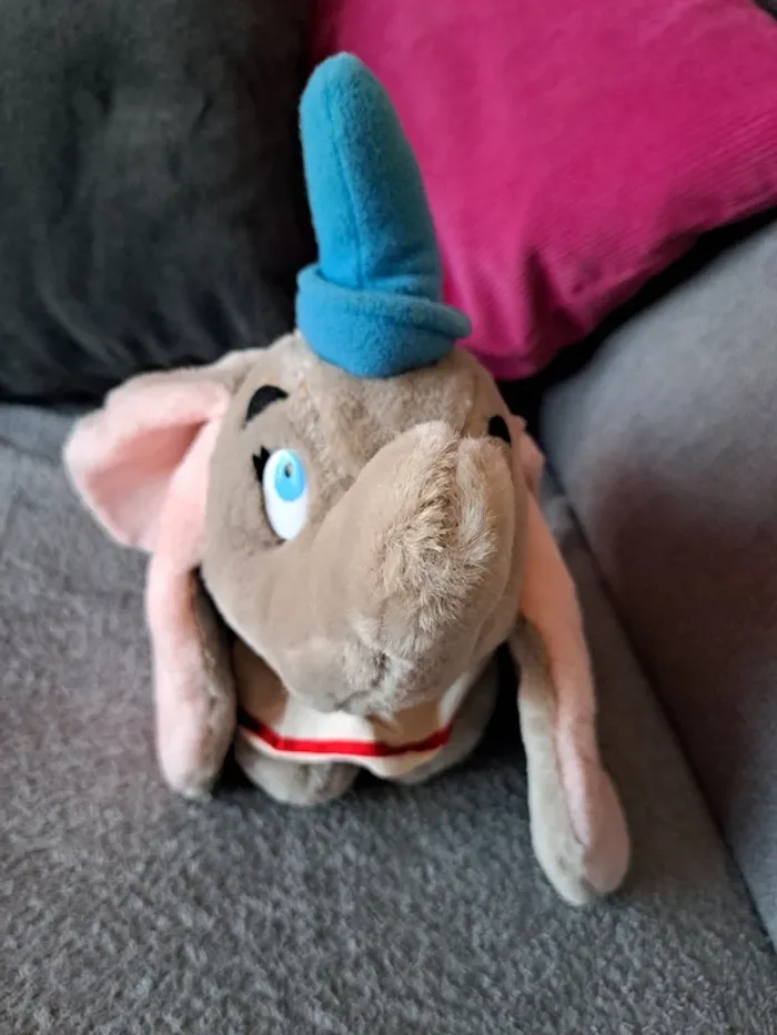 Peluche dumbo vintage - photo numéro 2