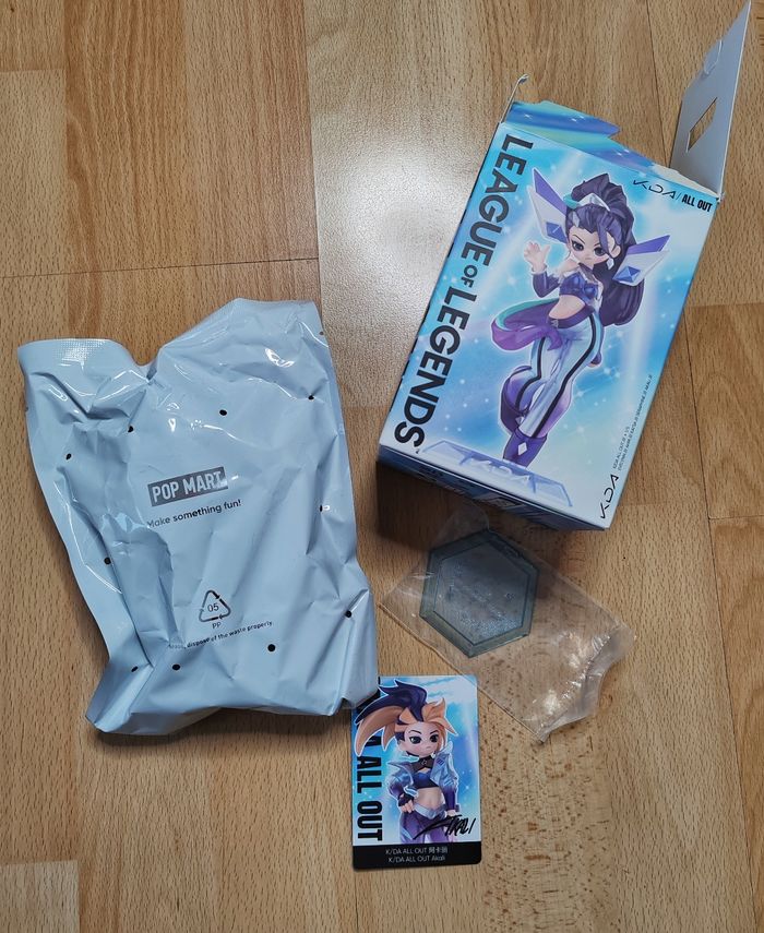 Figurine Akali K/DA All Out League of Legends Pop Mart