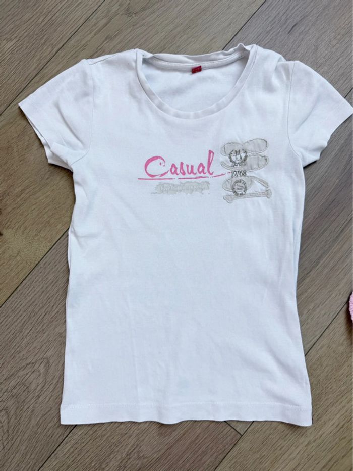Tee-shirt Esprit blanc en S