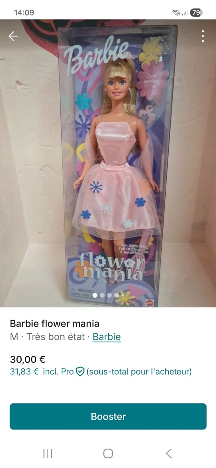 Barbie flower mania
