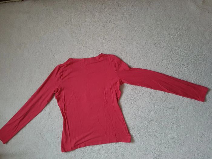 Tee-shirt manches longues rose Christian Lacroix jeans - photo numéro 7