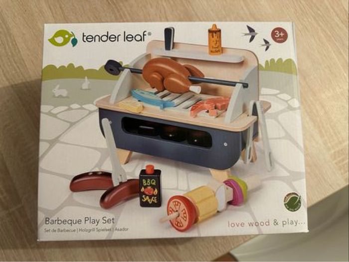 Jeu en bois barbecue
