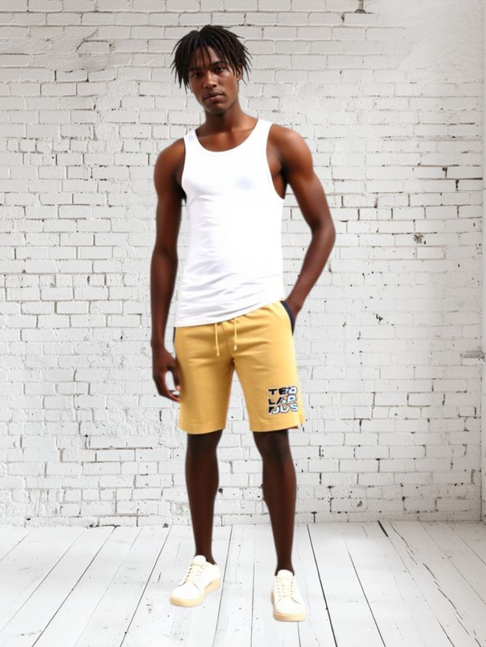 Short jaune tedlapidus homme taille S