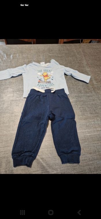 Lot pantalon +tee-shirt