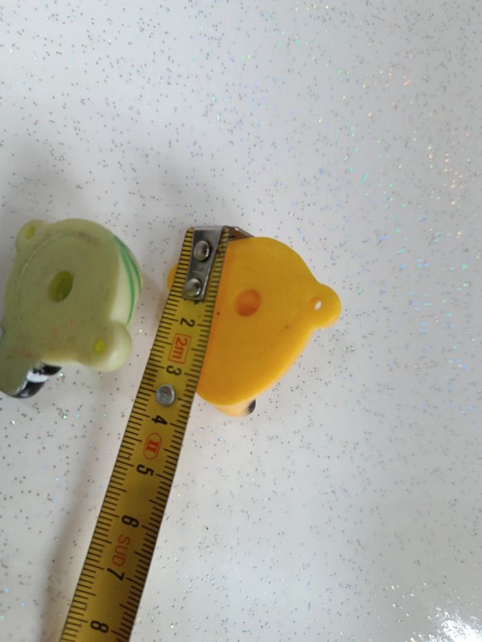 Figurine Figure figura rigolo fruigolos les fruits melon banane vintage tête visage face - photo numéro 5