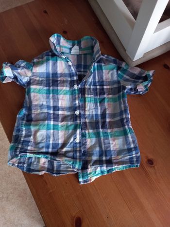 Chemise hm garçon 12mois