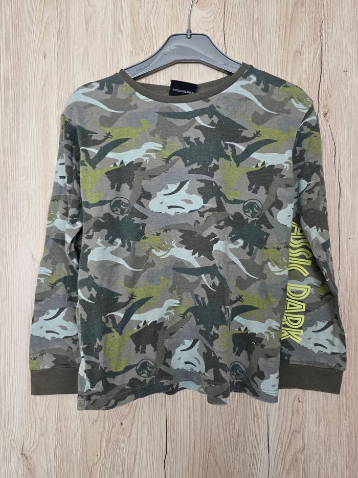 PYJAMA 2 PIÈCES GARÇON JURASSIC PARK TAILLE 7/8ANS