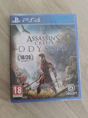 Jeu ps4 Assassin's creed odyssey neuf sous blister