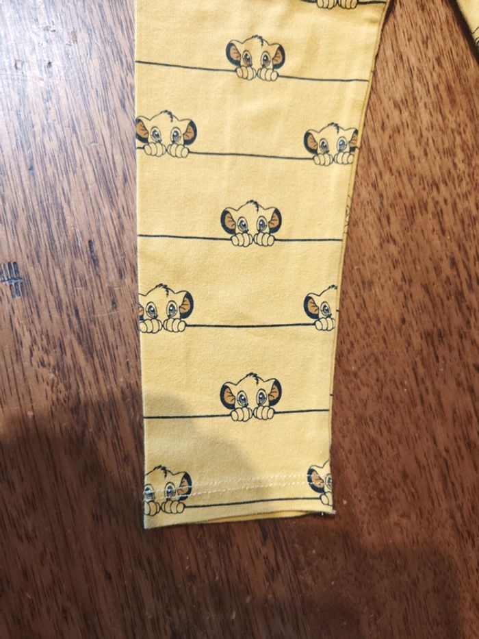 Legging Roi lion Simba taille 24/36 mois - photo numéro 3