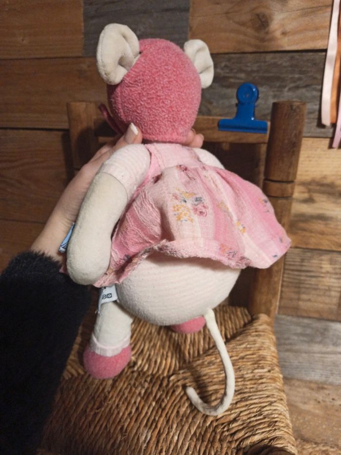 Peluche souris Lila et patachon Moulin roty be - photo numéro 4