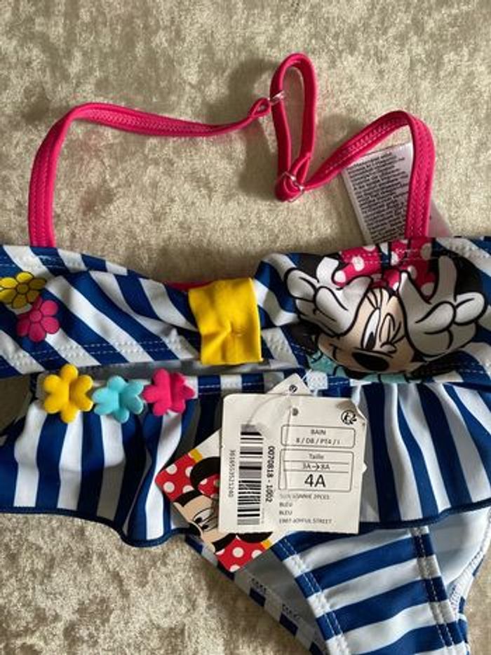 Disney maillot de bain Minnie taille 4 ans neuf - photo numéro 4