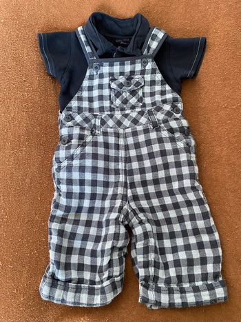 Ensemble polo et salopette