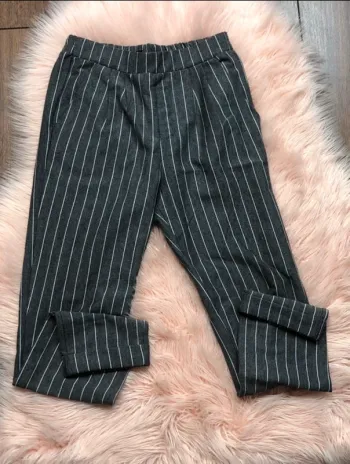 pantalon gris et blanc 12 ans
