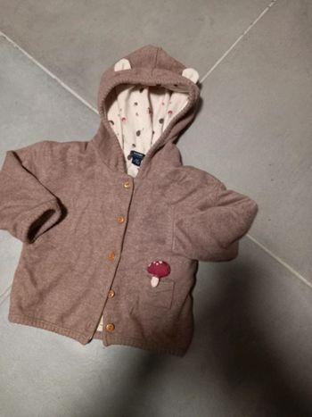 Veste 6 mois fille